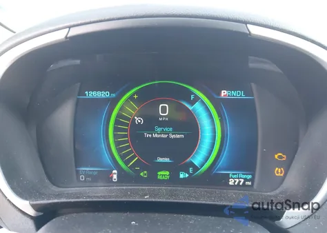 2017 Chevrolet Volt Lt from USA, damaged, VIN 1G1RC6S56HU122708